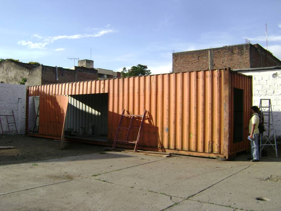 Transformación de contenedor Home Box Arquitectura Casas prefabricadas