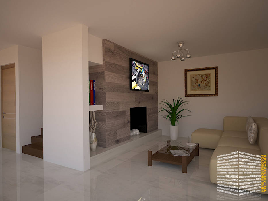 homify Modern media room