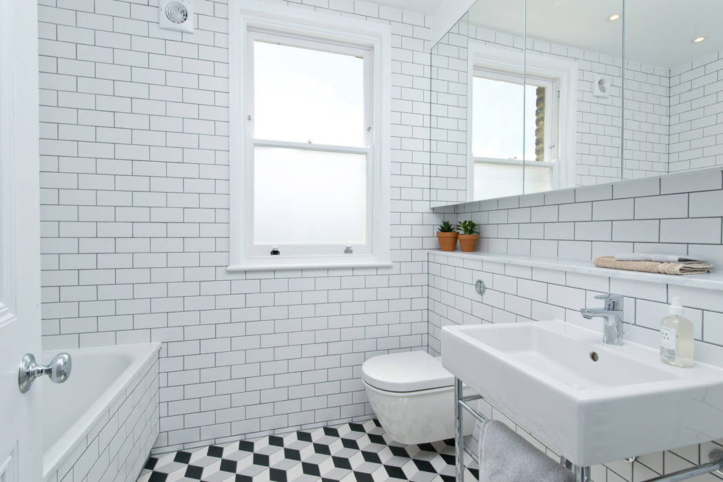 homify Baños de estilo moderno Azulejos