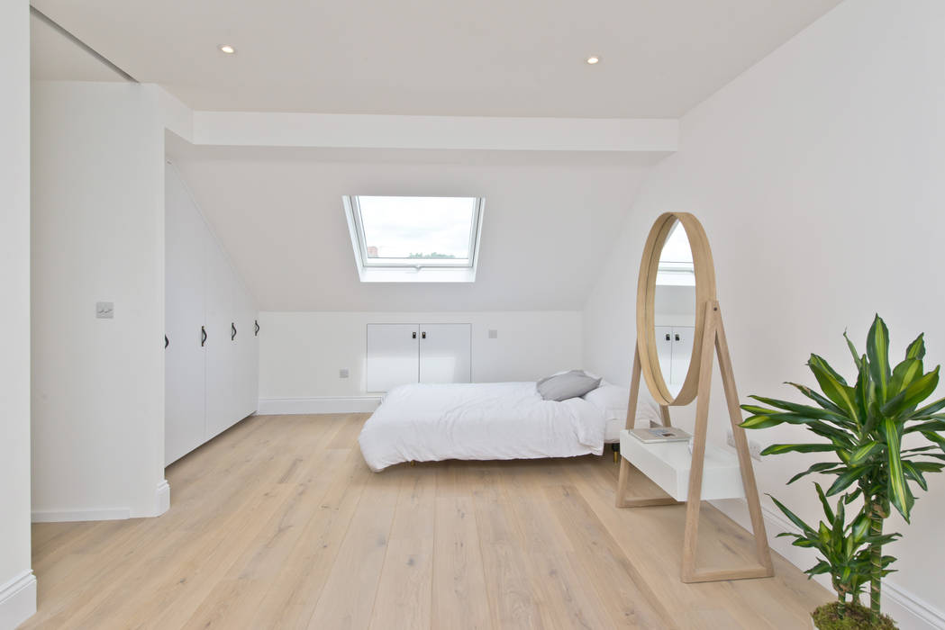 South Park Gardens, Prime Architecture London Prime Architecture London Modern style bedroom Engineered Wood Transparent