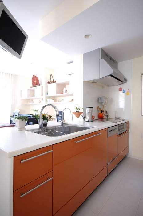 前田敦計画工房 Modern Kitchen Homify 前田敦計画工房 Modern Kitchen Homify