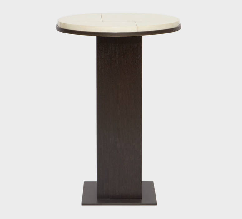 Go Side Table Aguirre Design Modern Living Room Parchment,sidetable,brass,elegant,goat,Side tables & trays