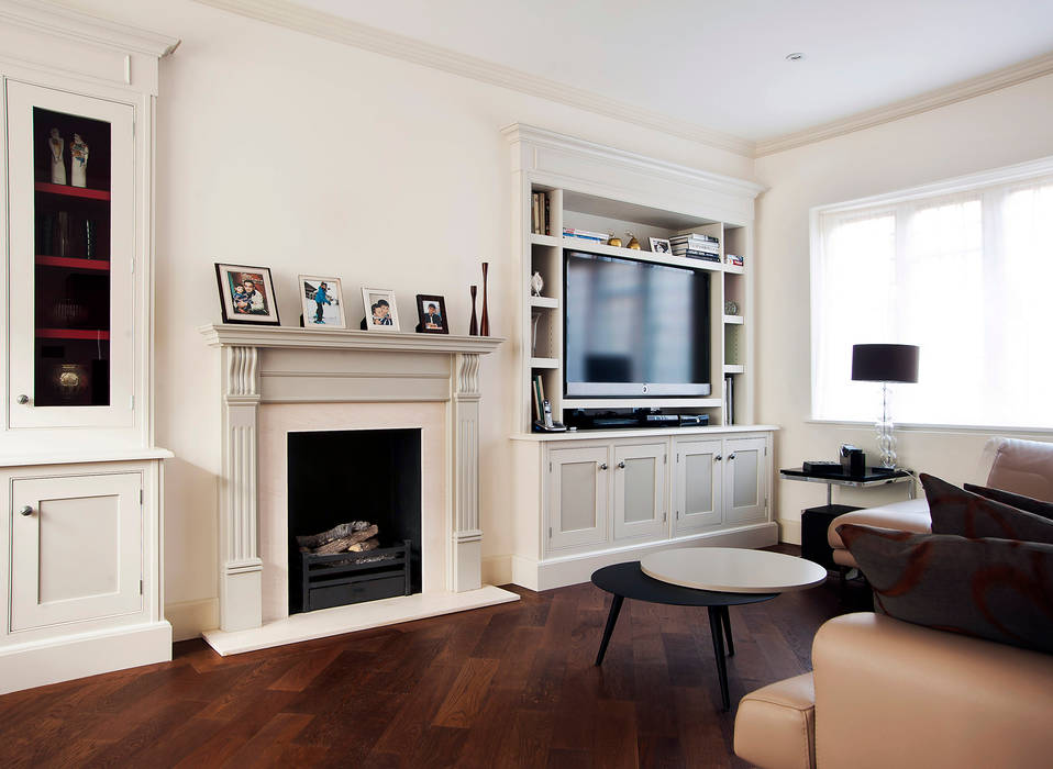 Living Room Prestige Architects By Marco Braghiroli Klasik Oturma Odası