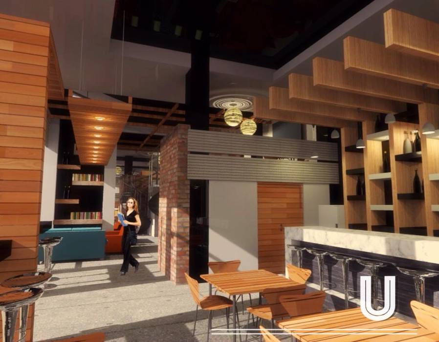 Bar y restaurant ˜u arquitectura de interior y construccion | homify