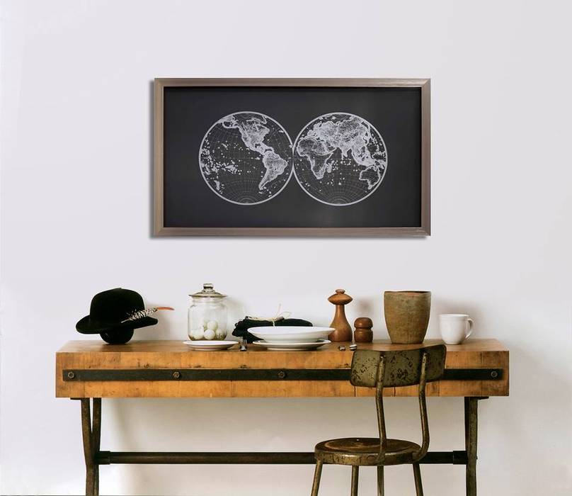 The Importance of Wall Art to Design Ideas, Spacio Collections Spacio Collections Other spaces Wood Wood effect minimialist,wallart,classical,wooden table,simple,livingroom,Pictures & paintings