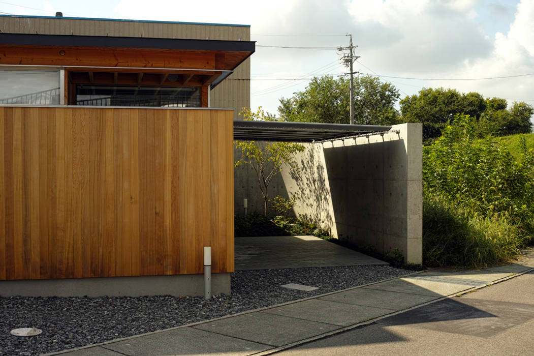 柳津町の家, 小椋造園 小椋造園 Minimalist houses