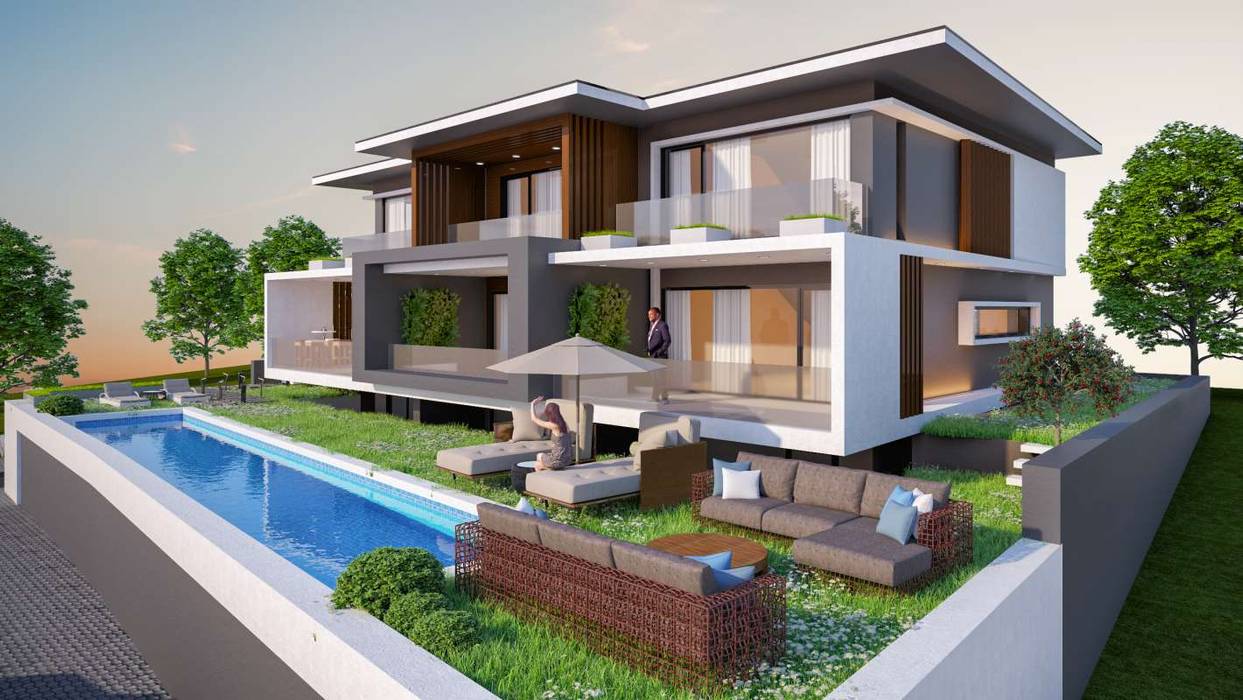 Ayvalık Villa, VERO CONCEPT MİMARLIK VERO CONCEPT MİMARLIK Modern Evler villa