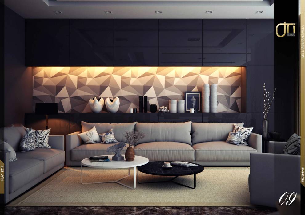 La Nouva Residence, Ori - Architects Ori - Architects Modern living room