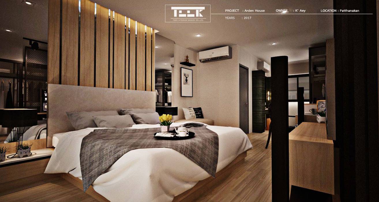 ที่พักอาศัย ทาวน์โฮม 3 ชั้น, Teek interior design Teek interior design