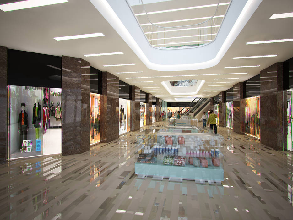 Retail Gallery Don-Plaza, AR Architecture AR Architecture Commercial spaces Shopping Centres