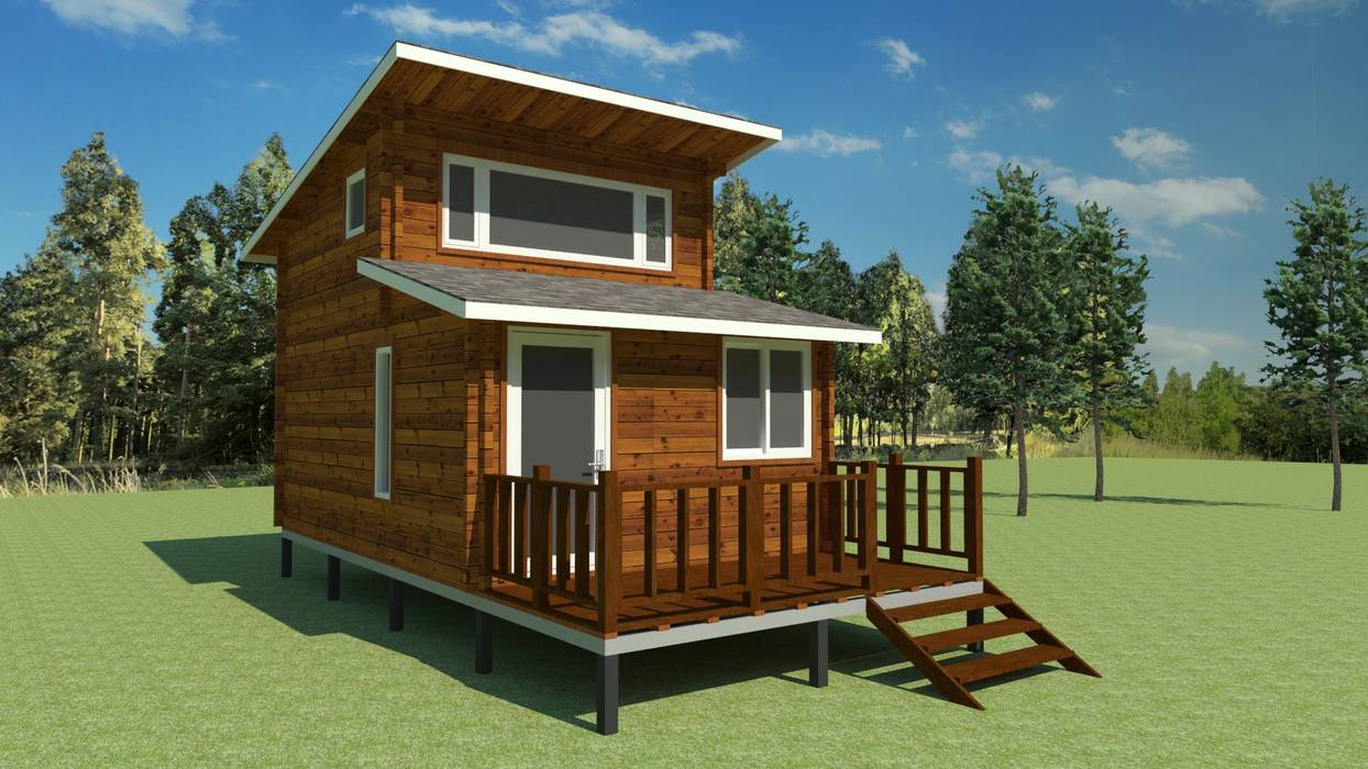 卡拉卡斯 挑高獨棟套房式木屋 金城堡股份有限公司 Modern home Solid Wood Multicolored
