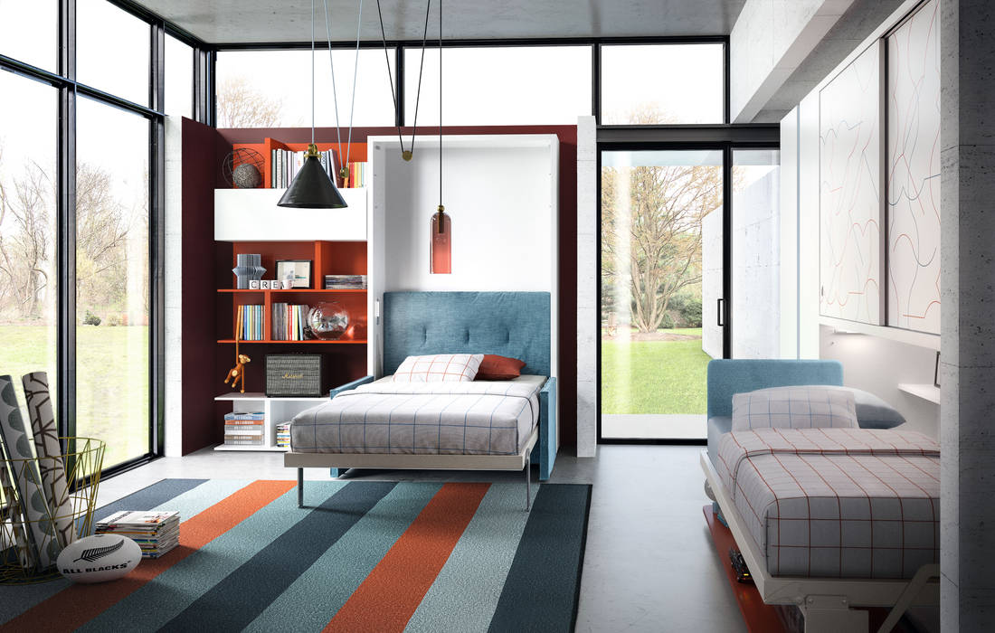 Altea 120 Sofa + Kali Ponte Board 2200 Hefeng furniture Scandinavian style bedroom Beds & headboards