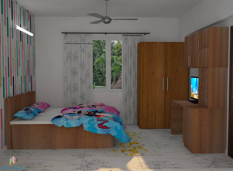 TOE TREE APPARTMENTS, DECOR DREAMS DECOR DREAMS Modern style bedroom