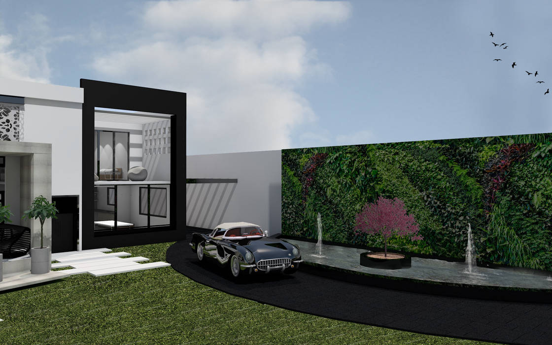 Residencial "Nieto" Estudio AL - Arquitectura-Diseño Interior Casas modernas
