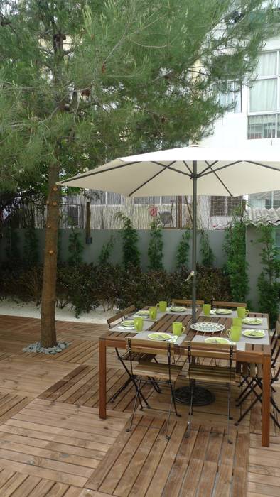 Jardim em Lisboa Jardins modernos por Rita Glória interior design Moderno