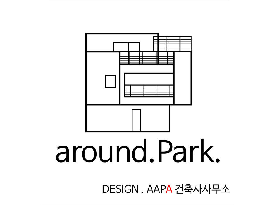 around. Park.: AAPA건축사사무소의 현대 ,모던