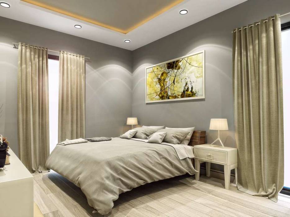 Symphony Villa - Güzelbahçe İzmir, VERO CONCEPT MİMARLIK VERO CONCEPT MİMARLIK Modern Bedroom