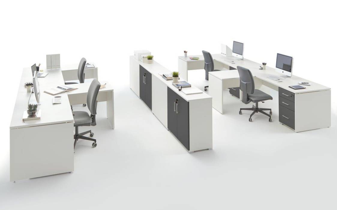 OrtsOFFICE 17, MUEBLES ORTS MUEBLES ORTS Commercial spaces Chipboard Office spaces & stores