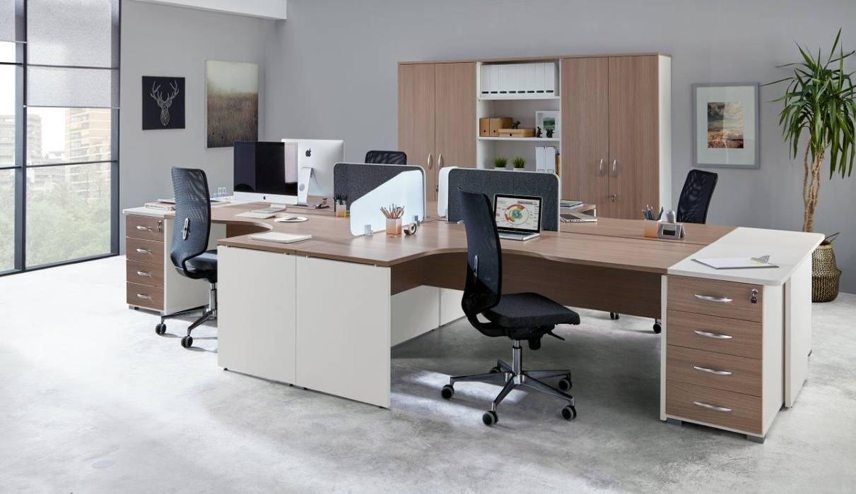 OrtsOFFICE 17, MUEBLES ORTS MUEBLES ORTS Commercial spaces Chipboard Office spaces & stores