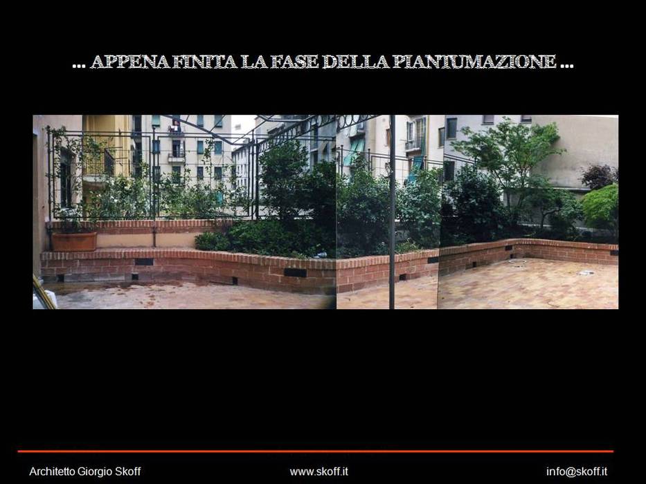 Un ambiente naturale nel cuore di Milano, Natura&Architettura Natura&Architettura Balkon, Beranda & Teras Gaya Asia
