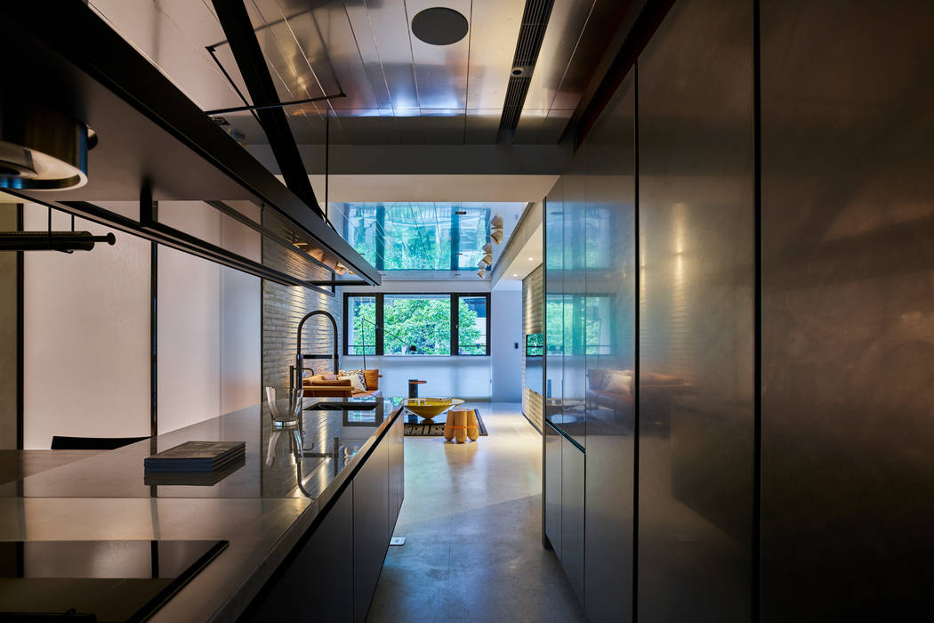 Ru Residence, 沈志忠聯合設計 沈志忠聯合設計 Modern Kitchen