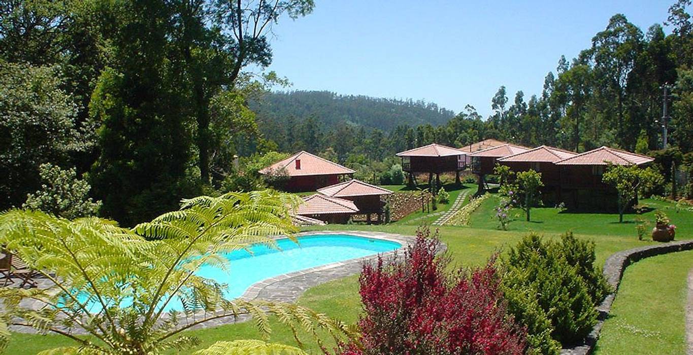 RUSTICASA | Quinta das Eiras | Madeira, RUSTICASA RUSTICASA Casas de madera Madera Acabado en madera