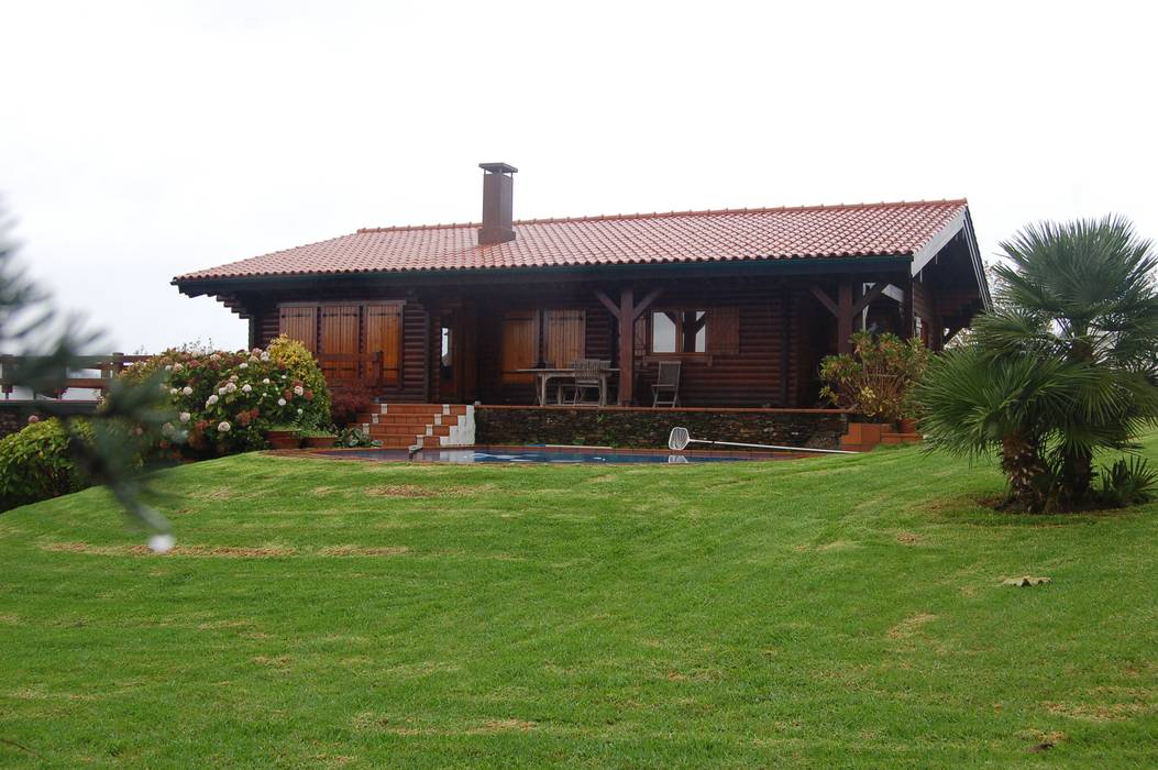 RUSTICASA | Casa na ria | Pontevedra, RUSTICASA RUSTICASA Wooden houses Solid Wood Multicolored