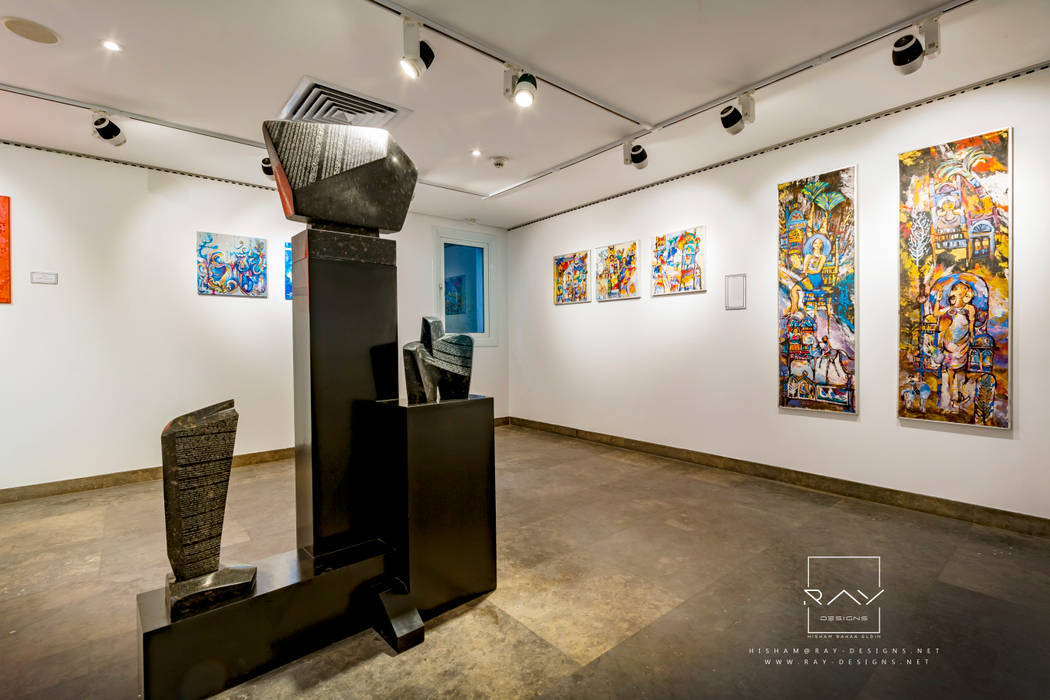 Dai Art Gallery Interior Design By Raydesigns Minimalist Homify