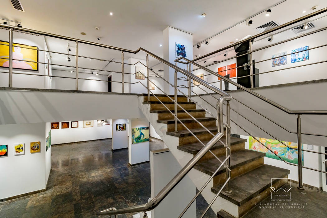 DAI ART GALLERY interior design RayDesigns Commercial spaces Exhibition centres