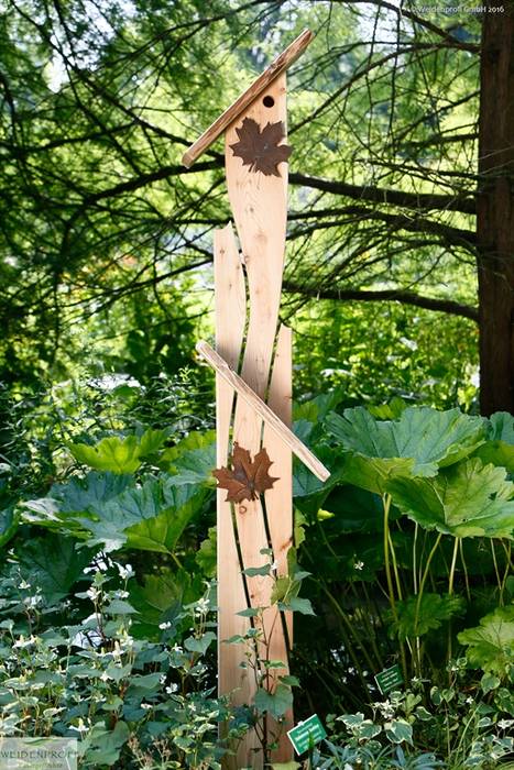 Nistkasten Gartenskulptur Morgentanzer Mit Futterstation Naturgeflechte24 Ausgefallener Garten Holz Homify Nicht nur durch gussverfahren können gartenskulpturen erstellt werden. nistkasten gartenskulptur