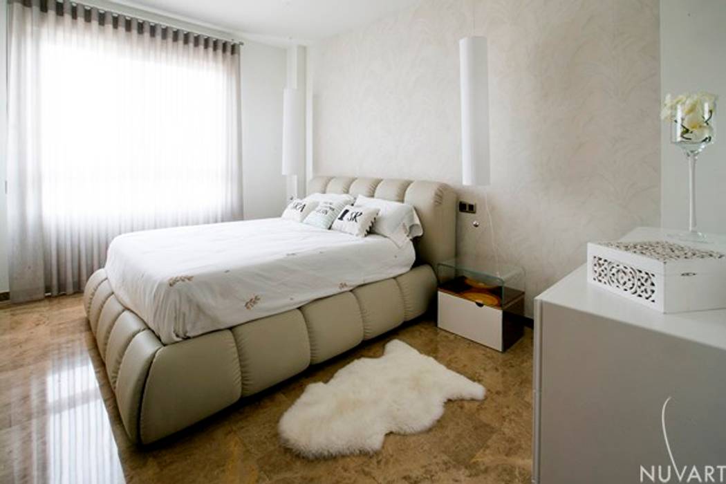 VIVIENDA UNIFAMILIAR, NUVART NUVART Modern style bedroom