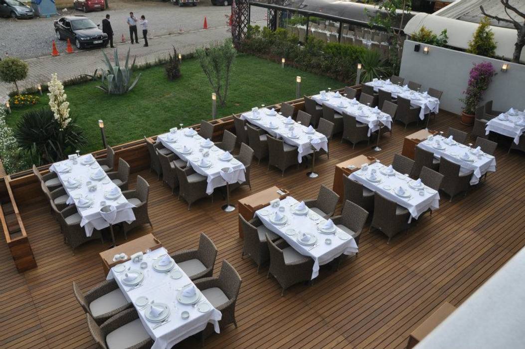 Palmiye Kocak Sandalye Masa Koltuk Mobilya Dekorasyon Dis Mekan Restoran Masa Sandalye Modern Tarz Modern Homify