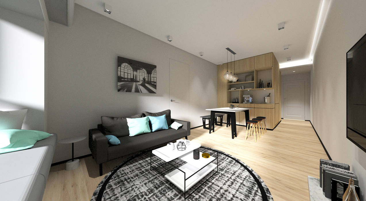 Sorrento Tower, Artta Concept Studio Artta Concept Studio Modern Living Room