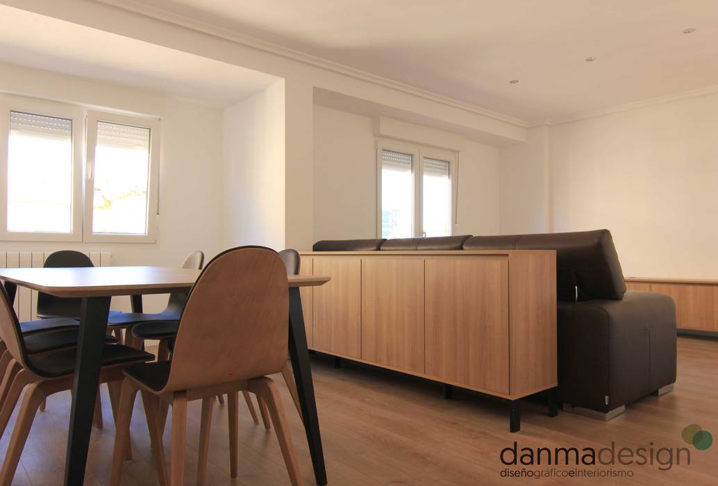 Salón Danma Design salón,comedor,madera,vajillero,interiorismo,decoracion