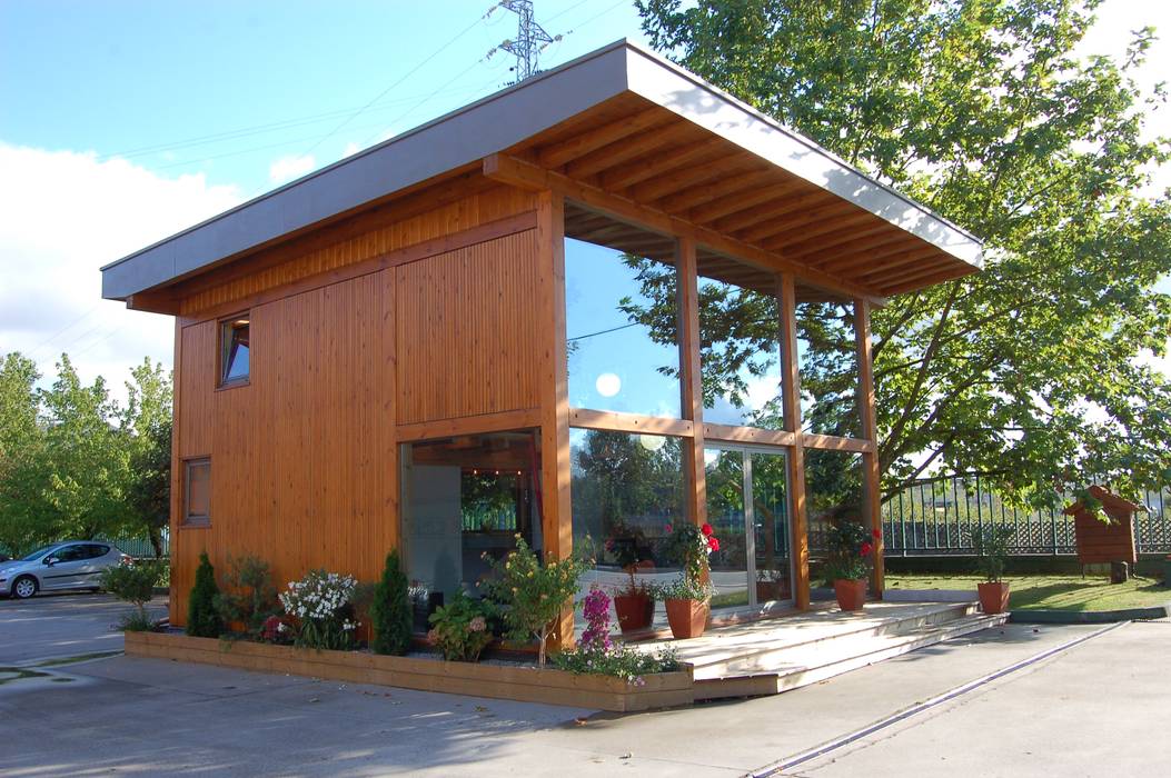 RUSTICASA | Casa modelo | Vila Nova de Cerveira, RUSTICASA RUSTICASA Casas de madera Madera Acabado en madera