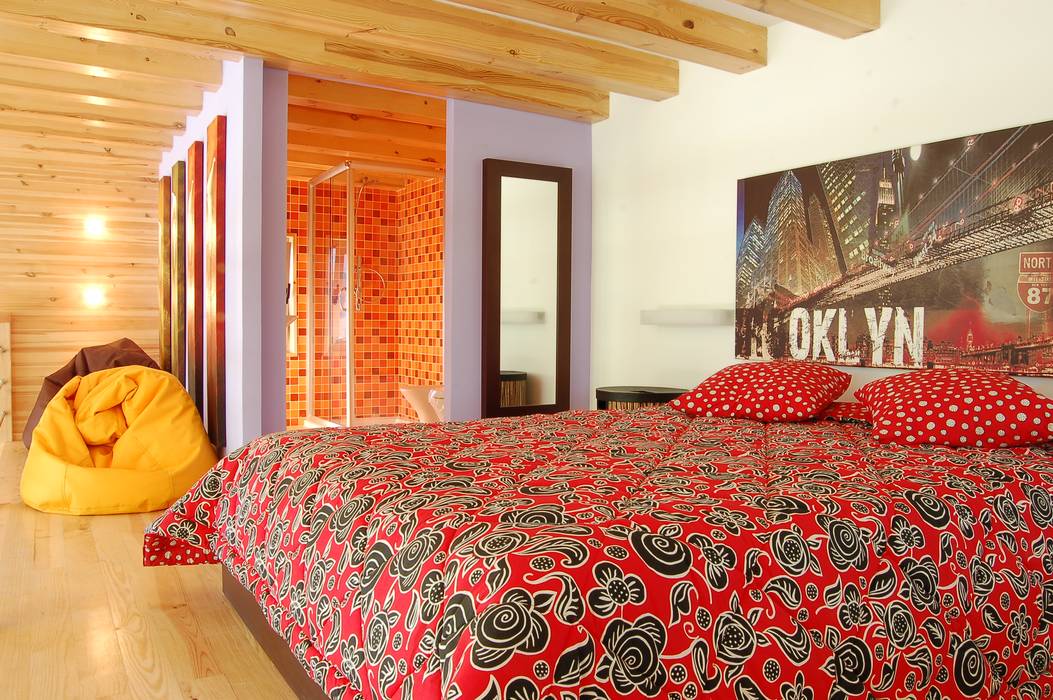 RUSTICASA | Casa modelo | Vila Nova de Cerveira, RUSTICASA RUSTICASA Modern Bedroom Wood Wood effect