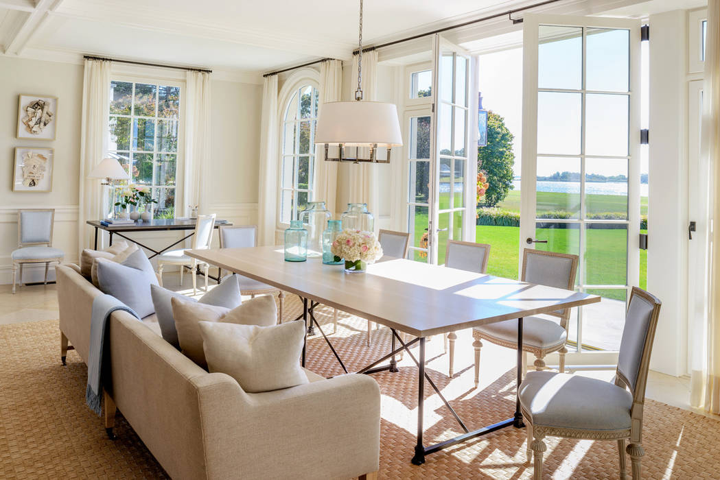 Villa Maria andretchelistcheffarchitects Country style dining room