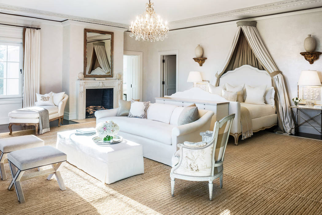 Villa Maria andretchelistcheffarchitects Country style bedroom