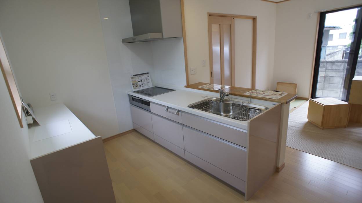 SK邸, マルモコハウス マルモコハウス Dapur Modern