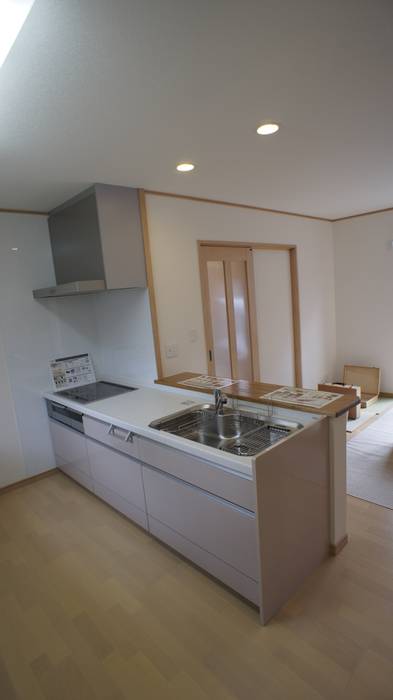 SK邸, マルモコハウス マルモコハウス Dapur Modern