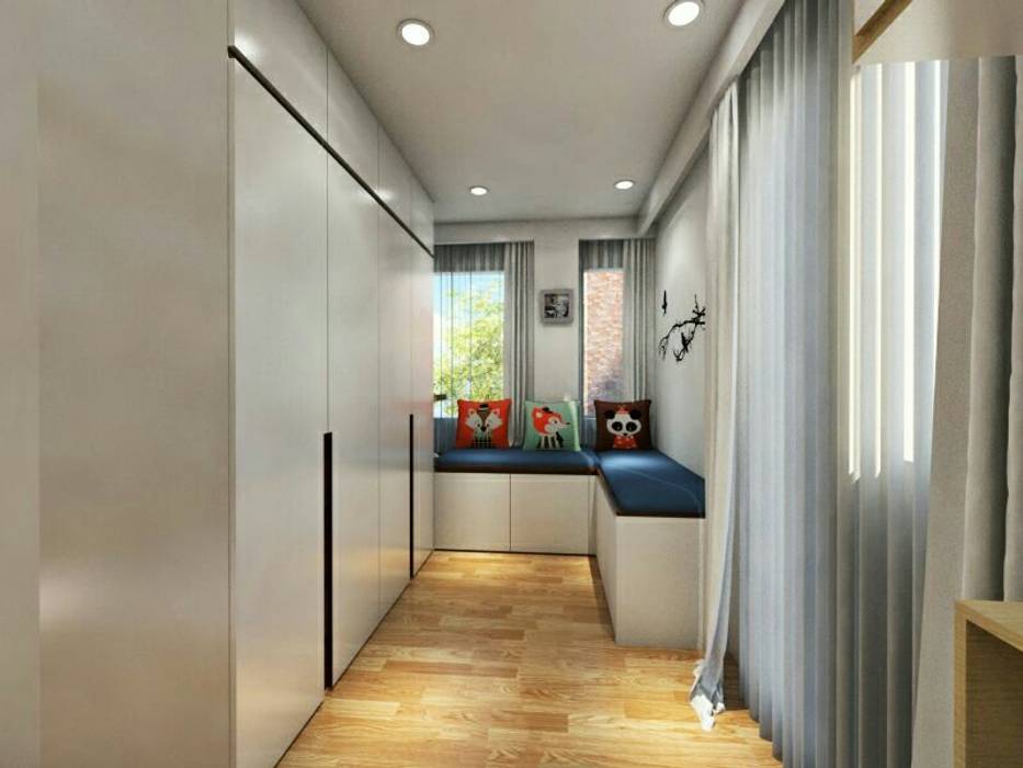 Kid's Bedroom Interior Design Kelapa Gading - Mediterania, Multiline Design Multiline Design Teen bedroom