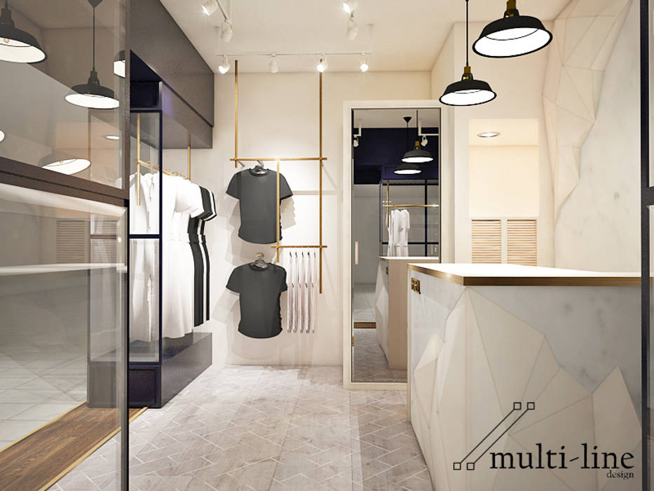 Herell Store - Mangga Dua, Multiline Design Multiline Design Ruang Komersial Kantor & toko