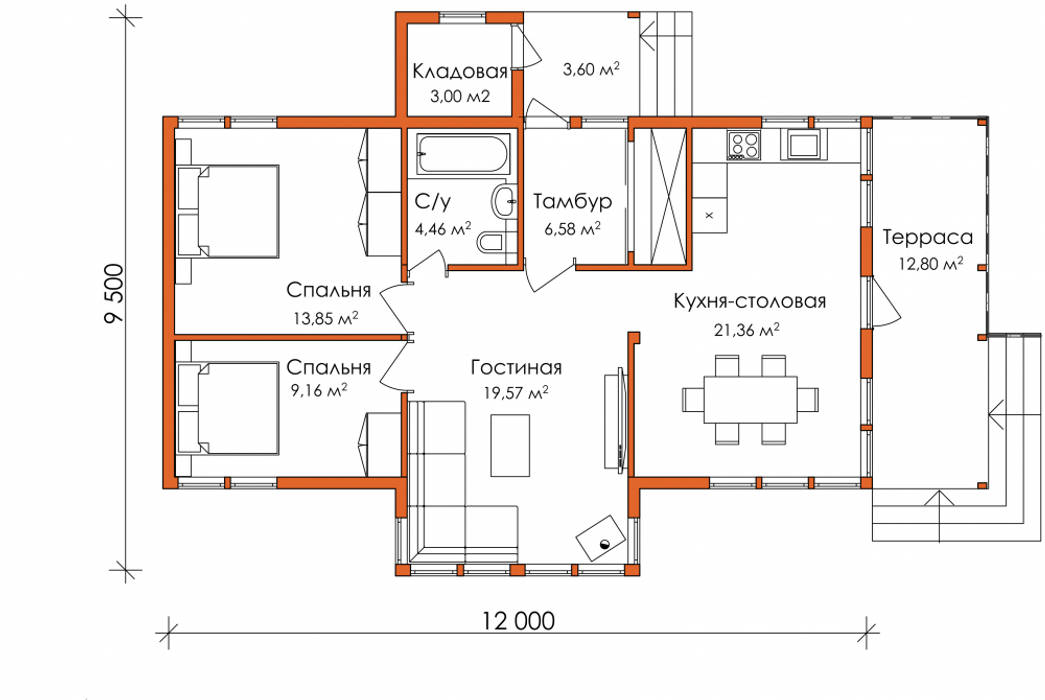 Норвежский Дом, Naturi Naturi Country house