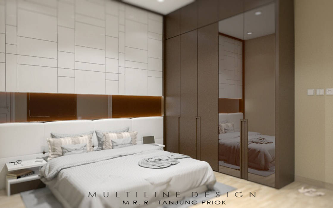 Boy Bedroom - Tanjung Priok, Multiline Design Multiline Design Kamar tidur anak laki-laki