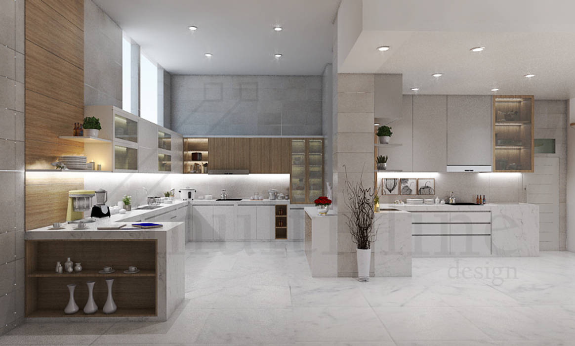 Kitchen - Selayar Pantai Indah Kapuk, Multiline Design Multiline Design Dapur built in