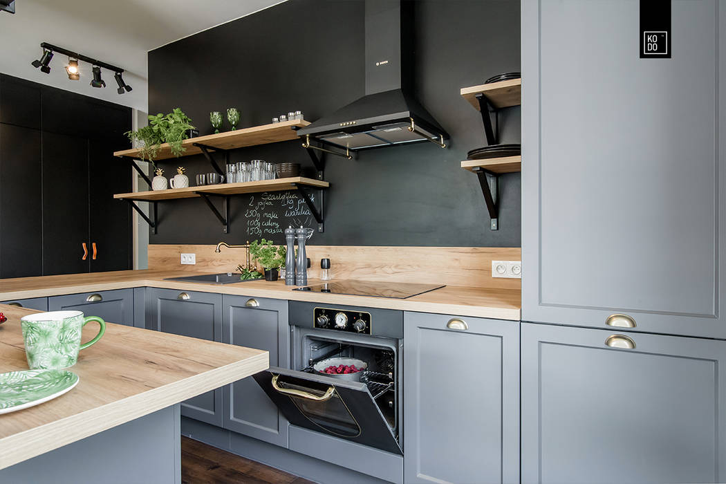 LIROWA, KODO projekty i realizacje wnętrz KODO projekty i realizacje wnętrz Industrial style kitchen