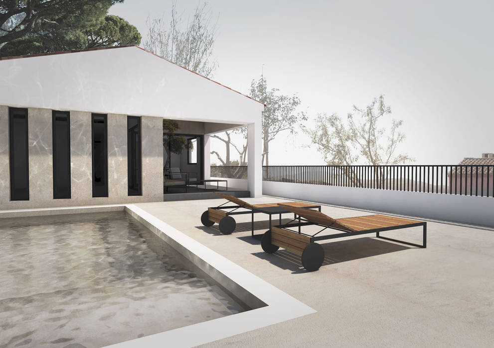 CAD - 83, MAY architecture MAY architecture Mediterranean style pool