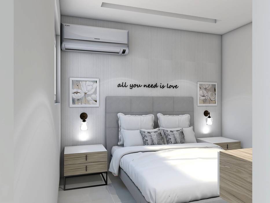 Diseño interior apartamento , Savignano Design Savignano Design Dormitorios modernos: Ideas, imágenes y decoración