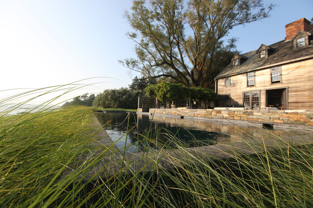 Shelter Island Pool & Terrace, andretchelistcheffarchitects andretchelistcheffarchitects Piscinas desbordantes