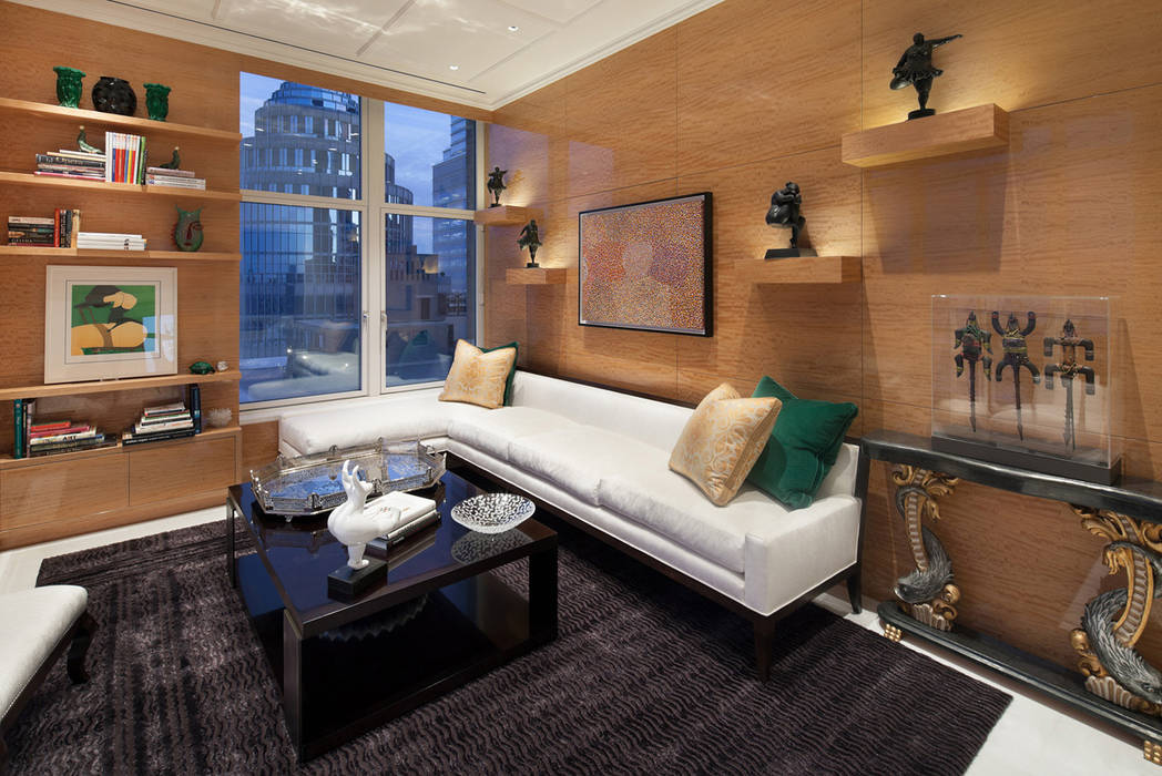 Park Avenue Duplex andretchelistcheffarchitects Modern living room